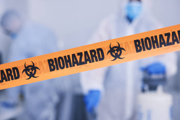 Professional Blood Cleanup technician working in Newton, IL